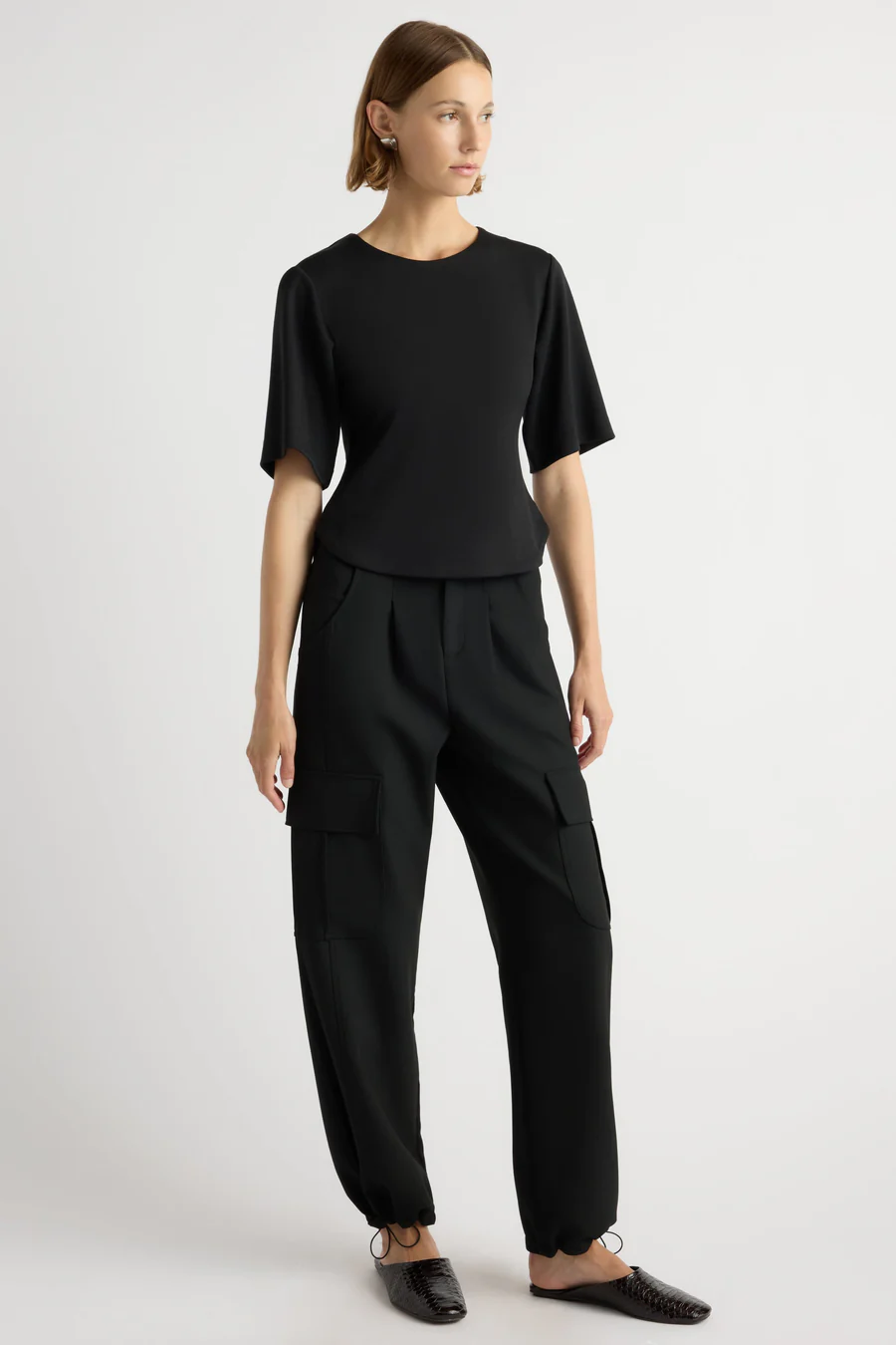 Lynda Tailored Utility Pant