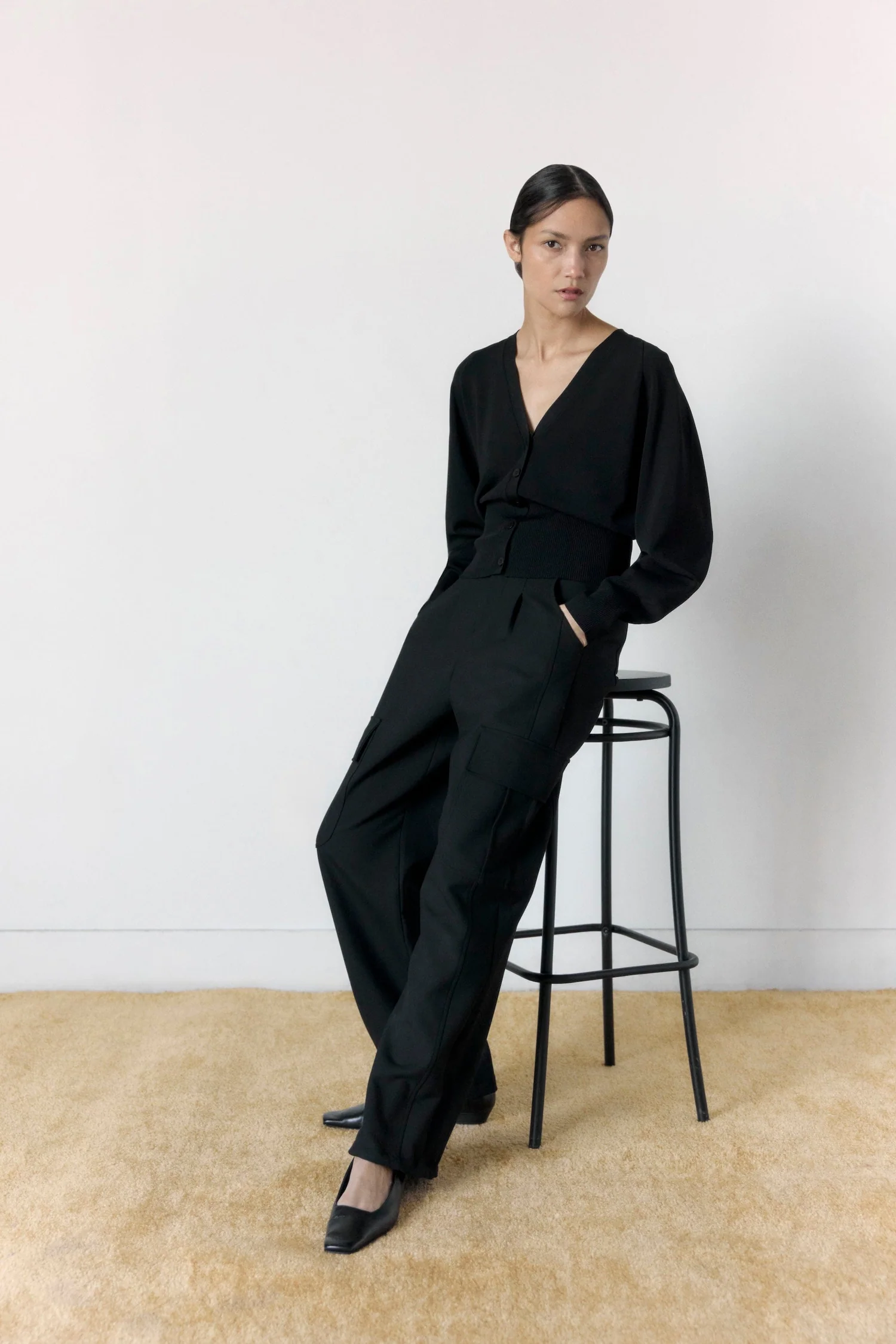 Lynda Tailored Utility Pant (Petite) thumbnail 2