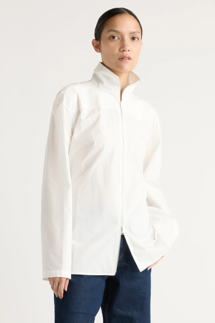 Baylor Cotton Back-Detail Tunic Blouse thumbnail 2